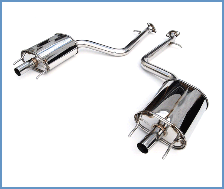Invidia Q300 Axle-Back Exhaust for 2013-2015 Lexus GS350 Base F Sport