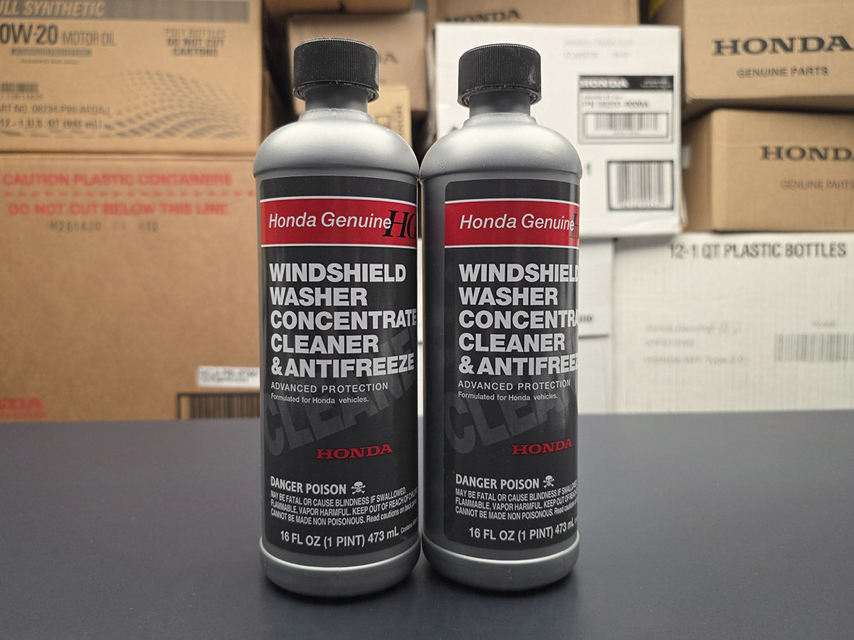 Genuine OEM Honda windshield washer concentrate cleaner and antifreeze 08798-9025 two pack