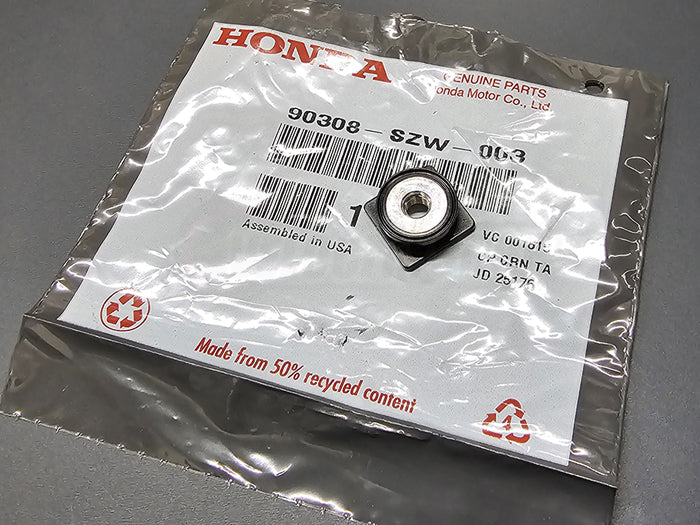 Honda panel retainer nut part 90308-SZW-003 OEM