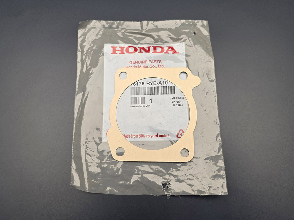 Genuine OEM Acura throttle body gasket 16176-RYE-A10 with Honda Acura packaging
