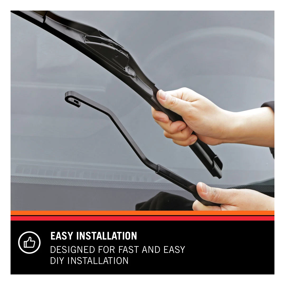 K&N Edge all-weather wiper blades with treated rubber