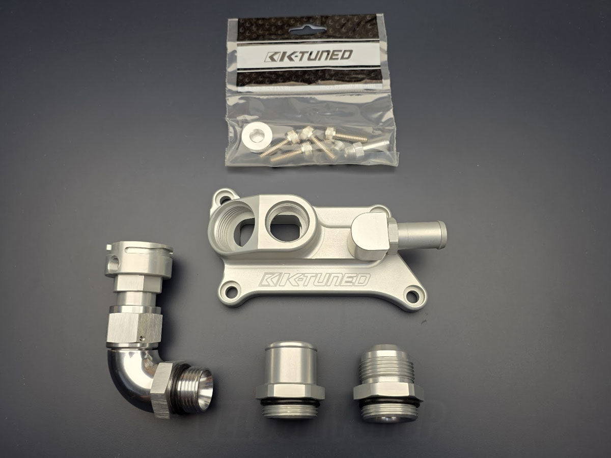 K-Tuned KUW-24T-F02 K24 upper coolant housing with side filler neck