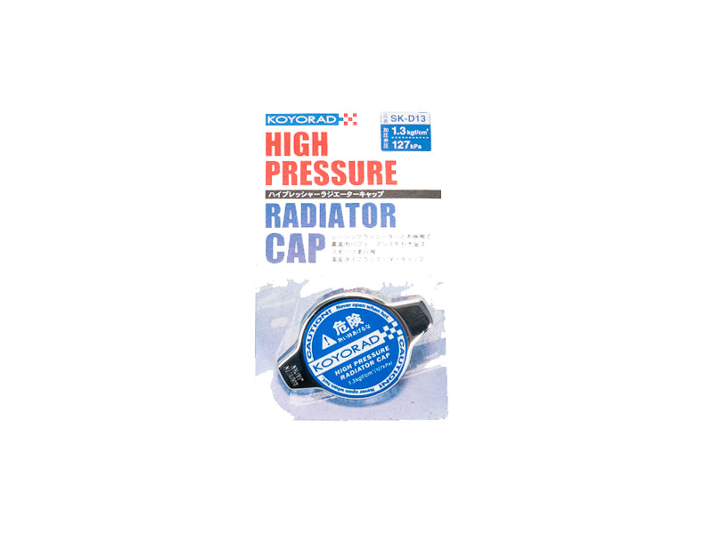 Koyo Hyper Radiator Cap - Shallow Plunger Style - Blue Label