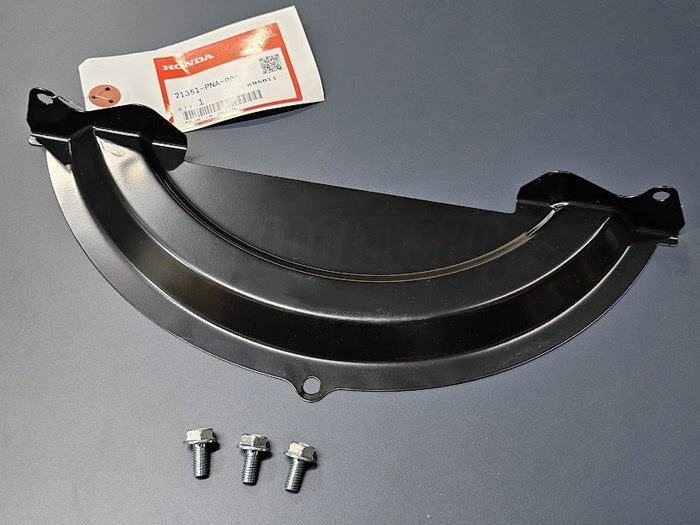 OEM flywheel inspection cover and bolt kit for 2002–2006 RSX Base / 2002–2005 Civic Si