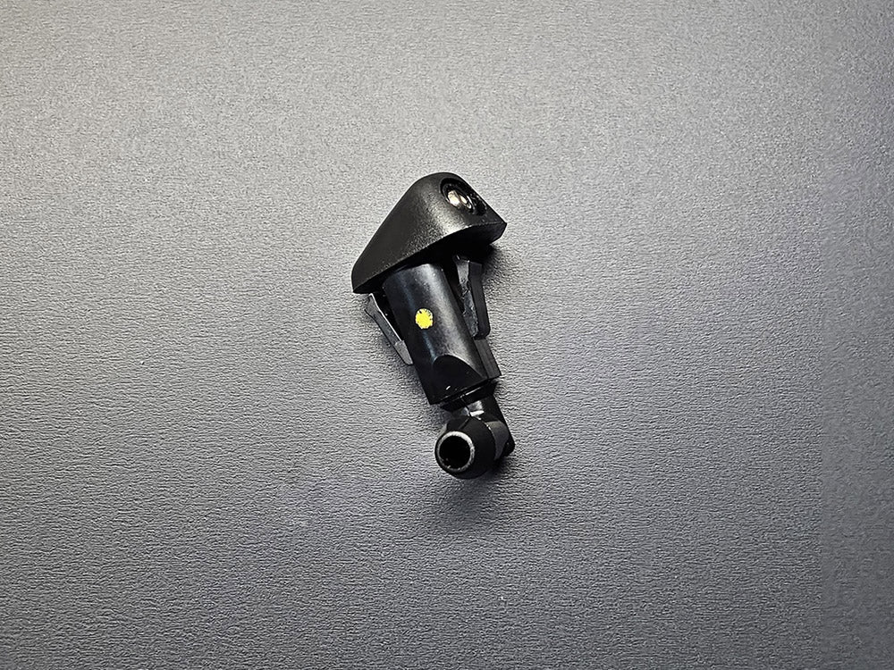 Passenger-side OEM Honda windshield washer sprayer replacement nozzle for 92–95 Civic and 93–97 Del Sol
