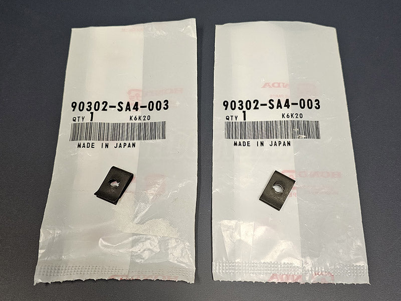 Genuine Honda spring nut clip set – 2 pieces
