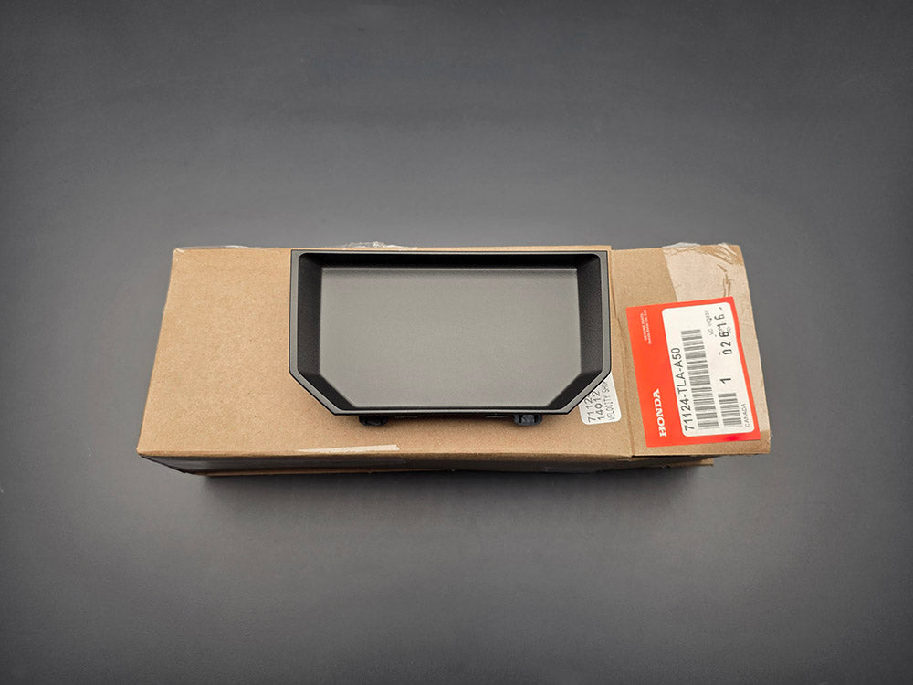 Genuine OEM Honda CR-V front grille radar cover 71124-TLA-A50 with Honda packaging
