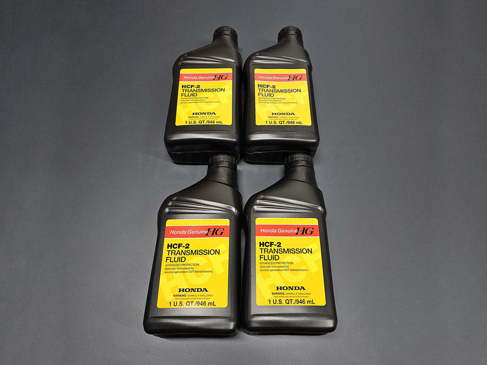 OEM Honda HCF-2 CVT Transmission Fluid 4-Quart Pack (08200-HCF2)