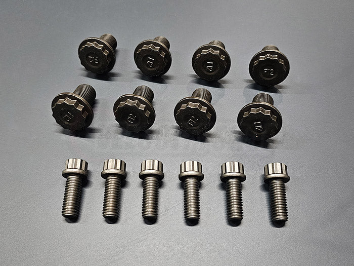 OEM K-Series Flywheel and Clutch ressure Plate Bolt Kit for Honda Acura K20 K24 Engines