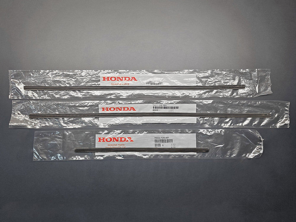 Genuine OEM Honda Pilot front and rear wiper blade insert kit for 2016-2022 Pilot