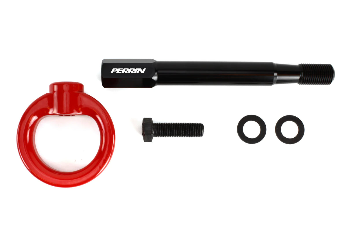 PERRIN PSP-BDY-238RD Forester tow hook with black stem