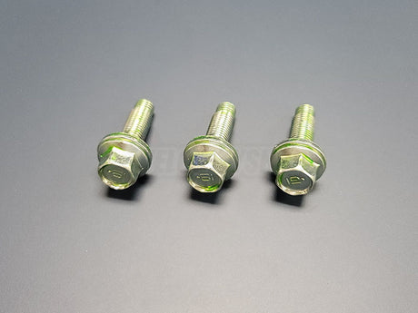 OEM Honda Civic EG EK, Acura DC2 Integra Rear Mount to Subframe Bolts 3 pcs set Top View