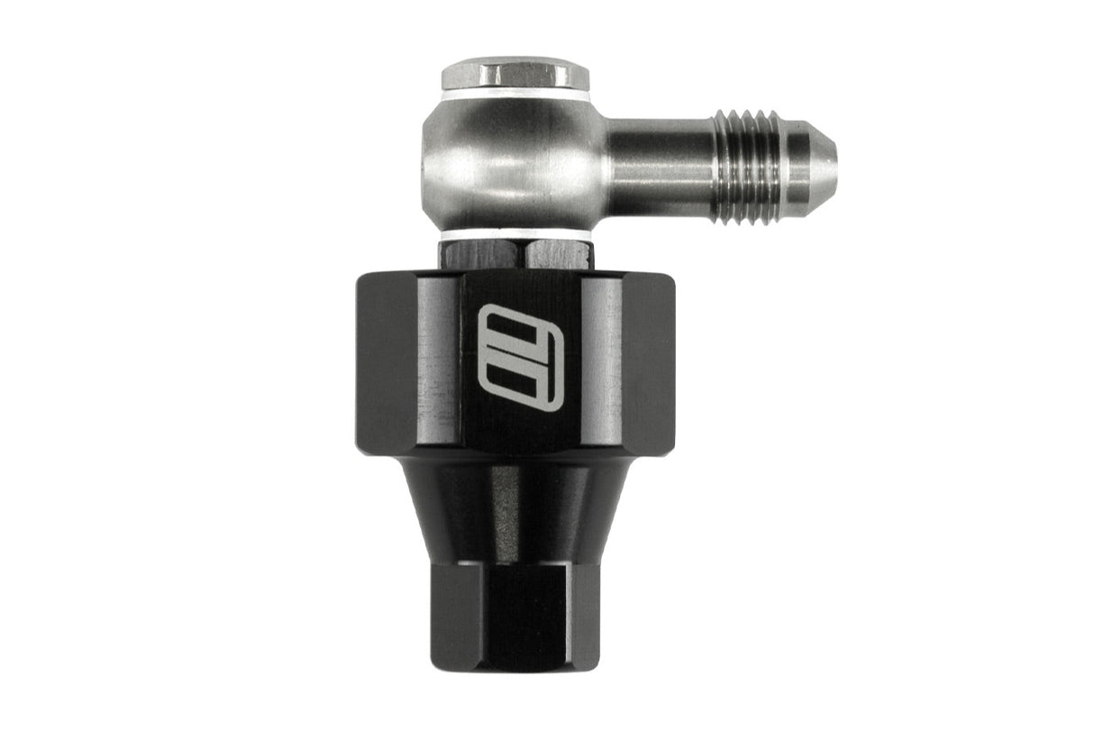 Turbosmart 44um 4AN Banjo Inlet 4AN Female Outlet Turbo Mounted Small Oil Filter