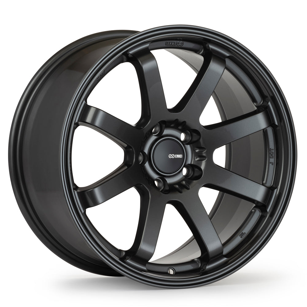 Enkei Vanquish 18x9.5 / 5x114.3 BP / 45mm Offset / 72.6mm Bore - Gloss Gunmetal Wheel