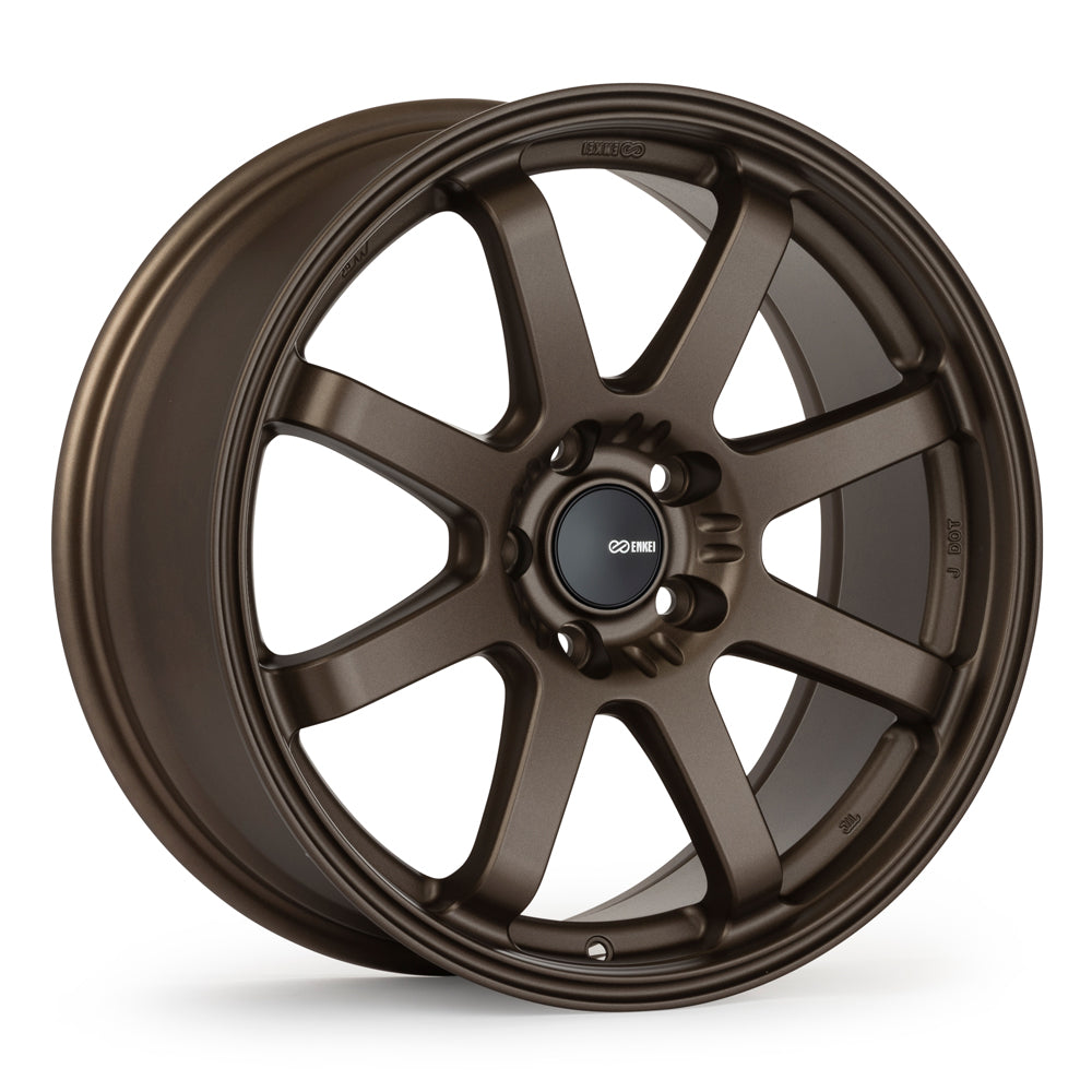 Enkei Vanquish 18x8.5 / 5x114.3 BP / 38mm Offset / 72.6mm Bore - Matte Bronze Wheel