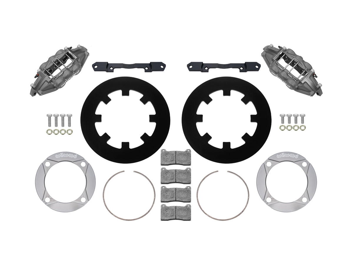 Wilwood 140-17042 Polaris RZR front brake kit with anodized calipers, rotors, pads and brackets