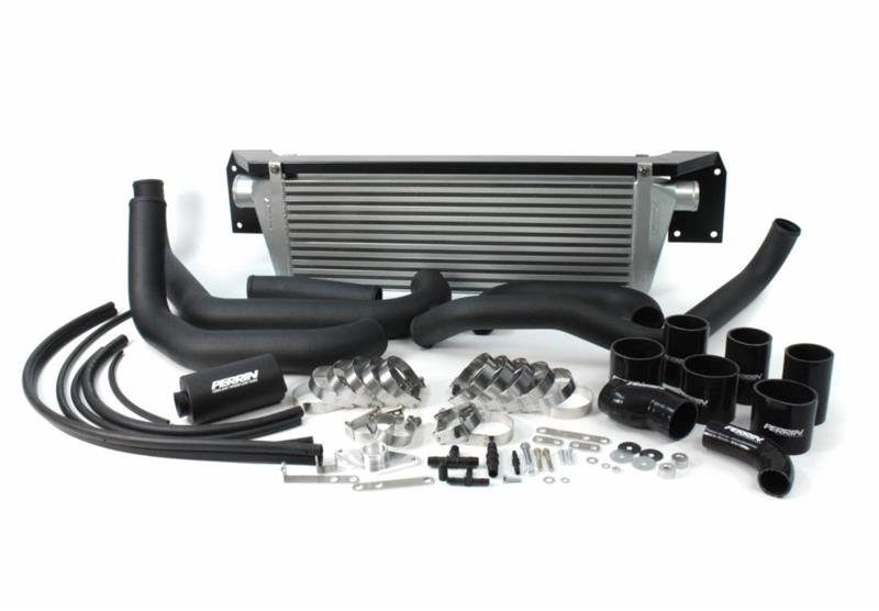 Perrin 08+ WRX FMIC Black Boost Tubes w/ Black Silicone