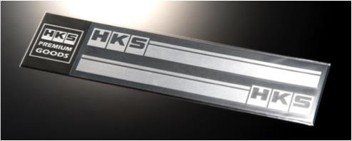 HKS HKS STICKER stripe SILVER | 51003-AK115