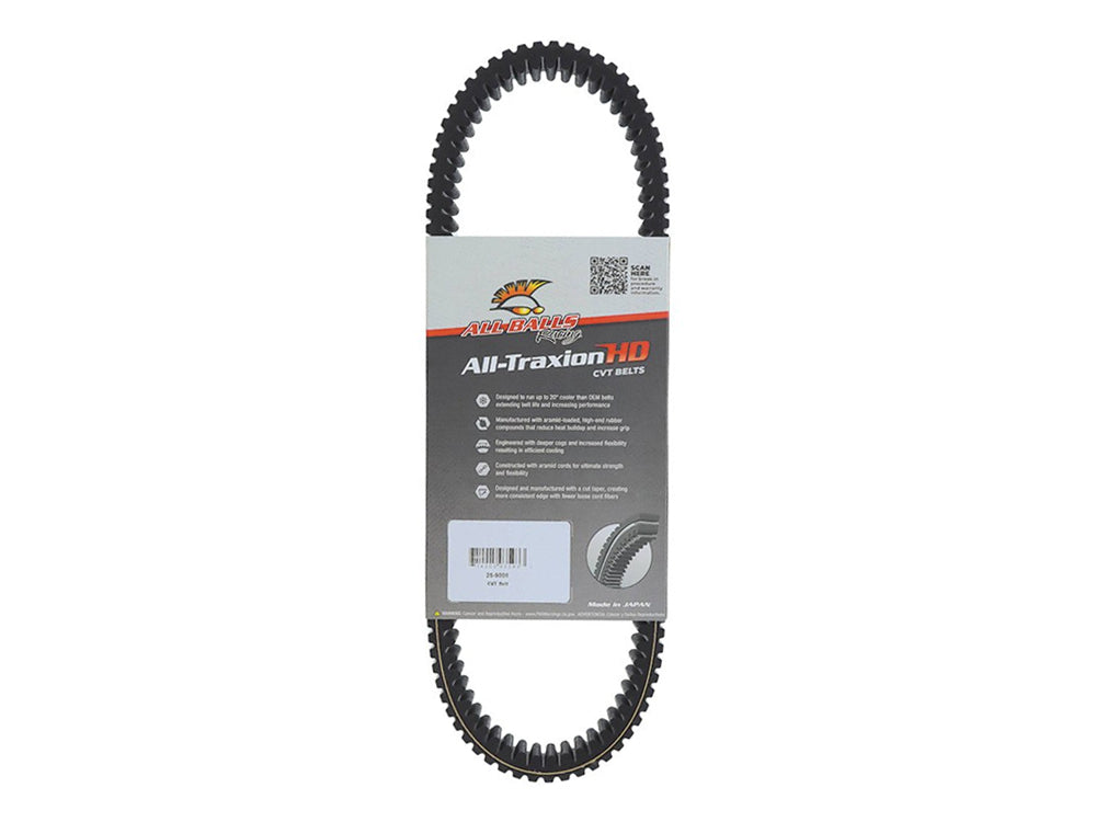 All Balls 25-9008 Polaris replacement CVT drive belt