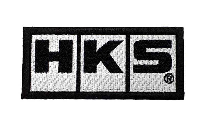 HKS PATCH HKS W105 WHITE | 51003-AK142