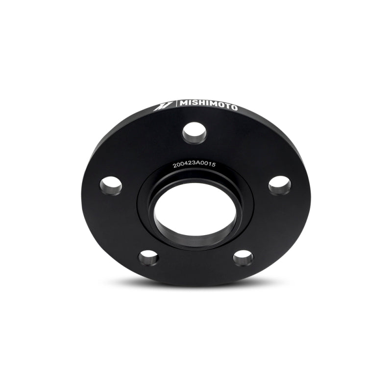 Mishimoto black hub-centric 10mm wheel spacer pair
