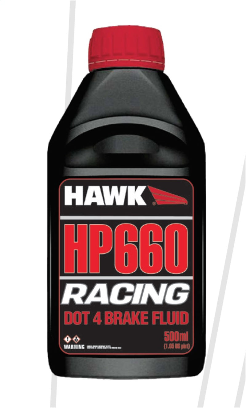 Hawk Performance Race DOT 4 Brake Fluid - 500ml Bottle | HP660