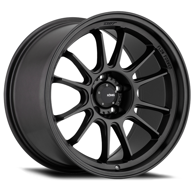 Konig Hypergram 18x9.5 ET25 Matte Black performance wheel