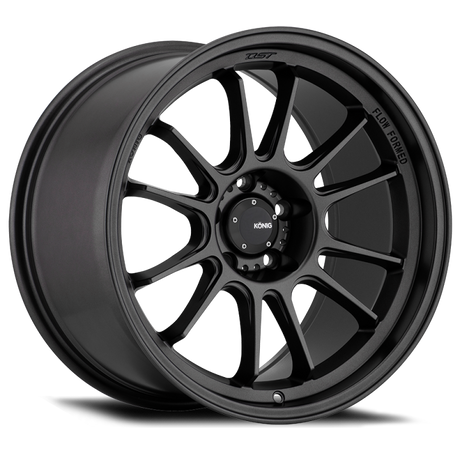 Konig Hypergram 18x9.5 ET25 Matte Black performance wheel