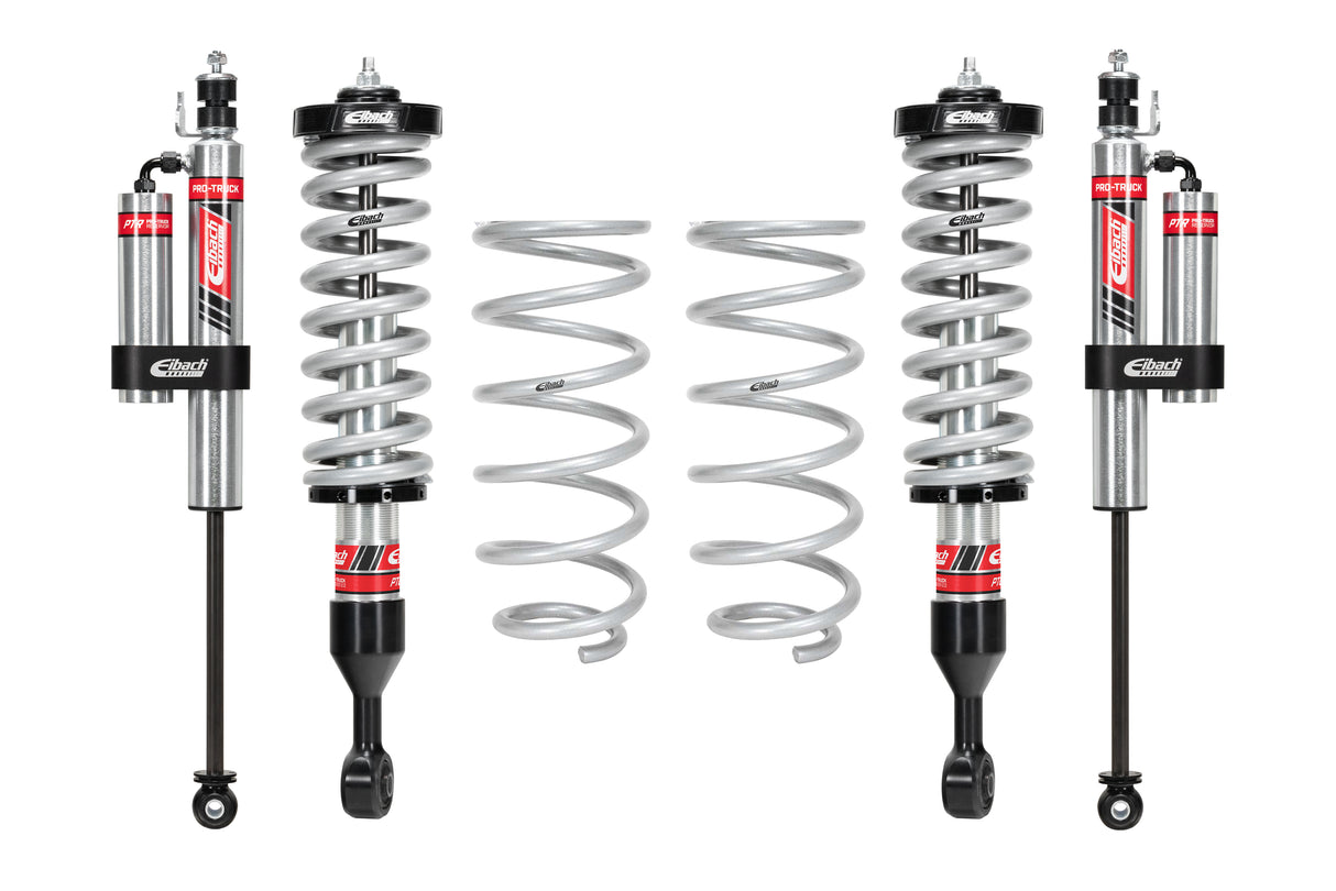 Eibach Stage 2R Lift System for Lexus GX460 – front coilovers and rear remote-reservoir shocks
