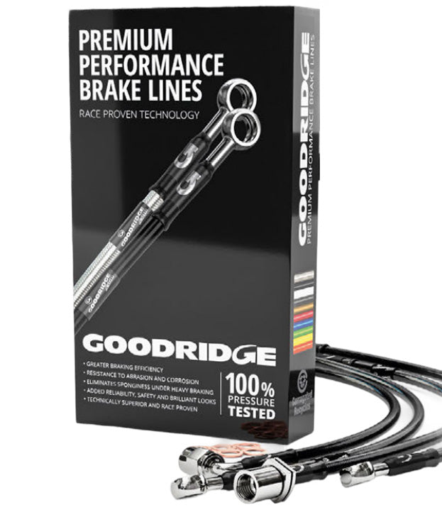 Goodridge 2015-2016 Corvette Brake Lines Stainless Braided