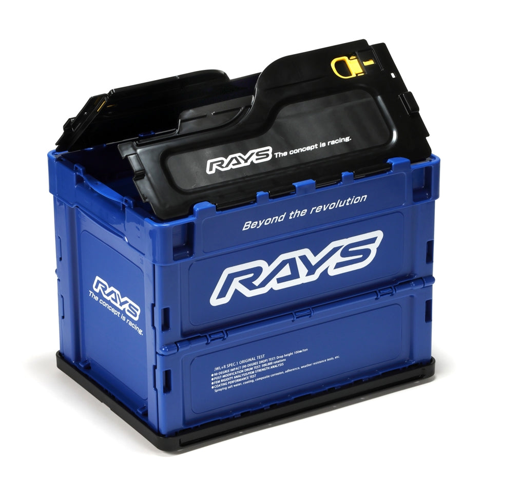 Rays Collapsible Storage Bin (Foldable Box) Blue