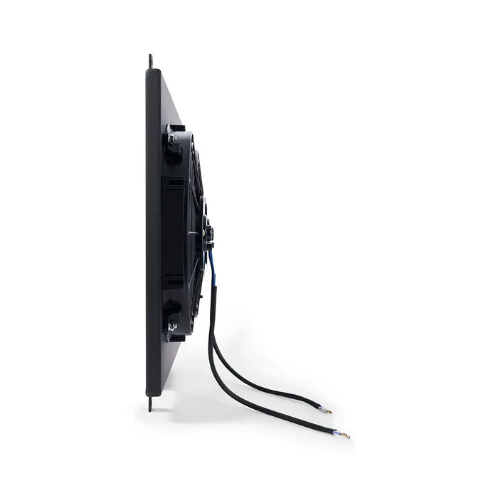 Mishimoto Performance Aluminum Radiator Fan Shroud Kit Black for Ford Mustang 1979-1993