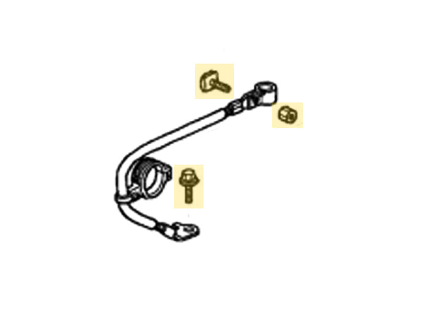 OEM Battery Ground Cable Replacement Hardware Kit EG EK DC
