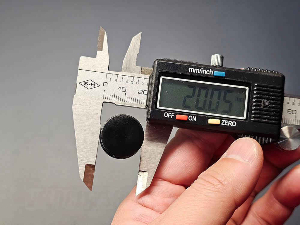 Honda 20mm flange fender clip dimension measurements