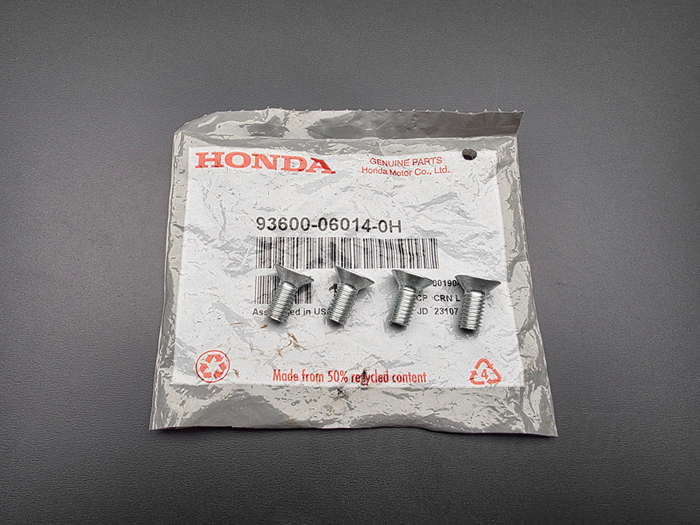 Genuine Honda brake disc screws hardware set