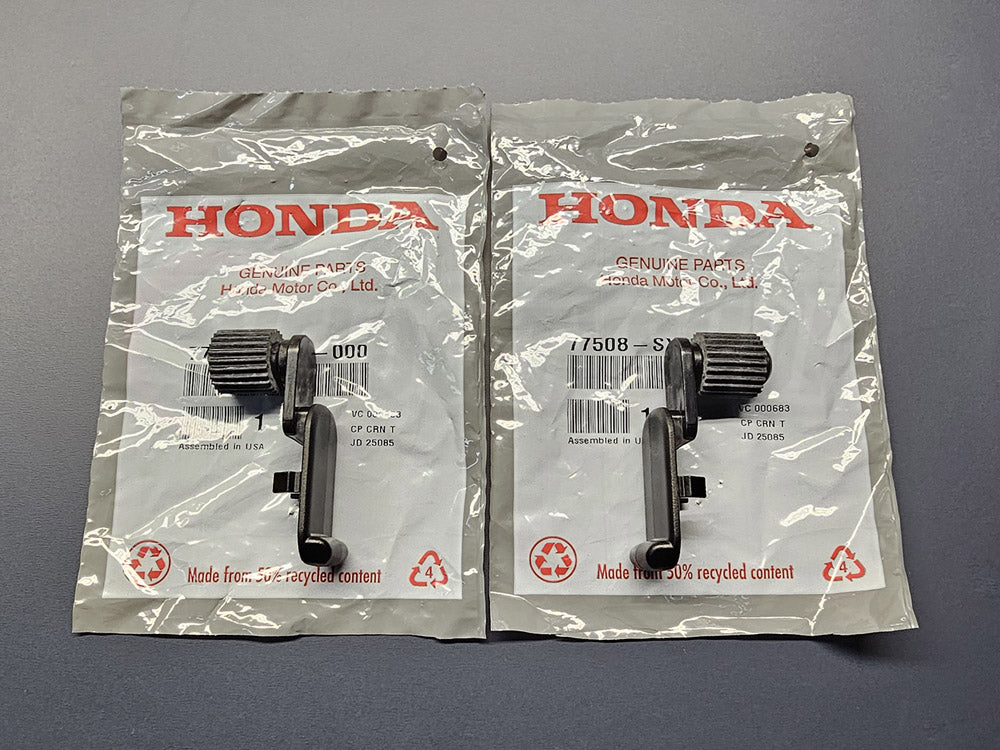 Honda glove box support bracket OEM replacement pair