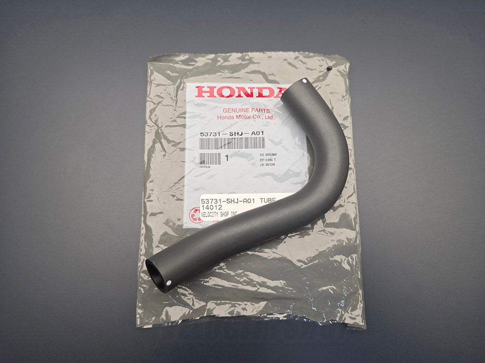 Genuine OEM Honda Odyssey power steering reservoir suction hose 53731-SHJ-A01 with Honda packaging