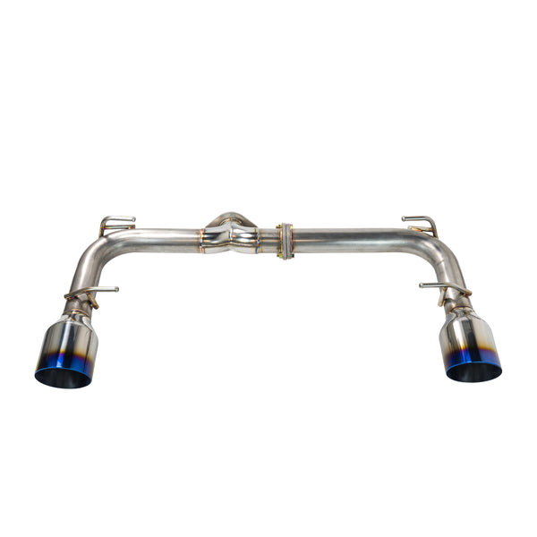 Remark 22-23 Subaru BRZ/Toyota GR86 Axle Back Exhaust w/ Burnt Stainless Single Wall