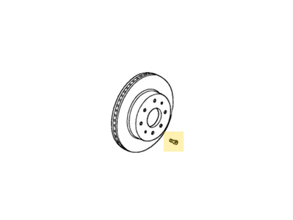 OEM Honda Brake Rotor Set Screws - 4pcs/set