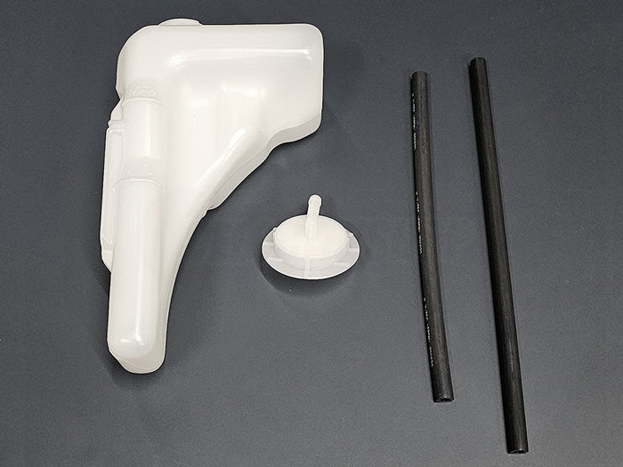 OEM coolant reservoir tank with cap and hoses for 1996–2000 Honda Civic