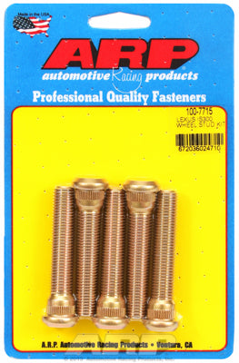 ARP Lexus IS300 M12x1.5inch Heat Treated 8740 Chromoly Steel 5 Pc Wheel Studs Kit