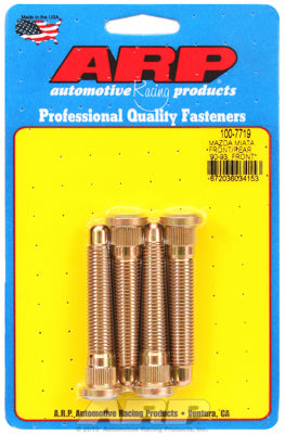 ARP 90-93 Miata Front & Rear / 94-05 Miata Front Only Extended Wheel Stud Kit (4 Studs)
