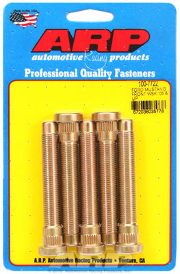 ARP 05+ Ford Mustang Heat Treated 8740 Chromoly Steel Extended Front Wheel Stud Kit (5 studs)