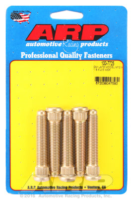 ARP Heat Treated 8740 Chromoly Steel Late Model GM M12x1.50X2.50" Wheel Stud Kit