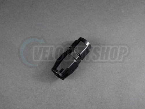 Russell -6AN Straight Hose End Fitting Black