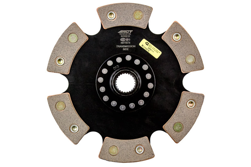 ACT 6220010 B Series 6 Pad Rigid Race Disc