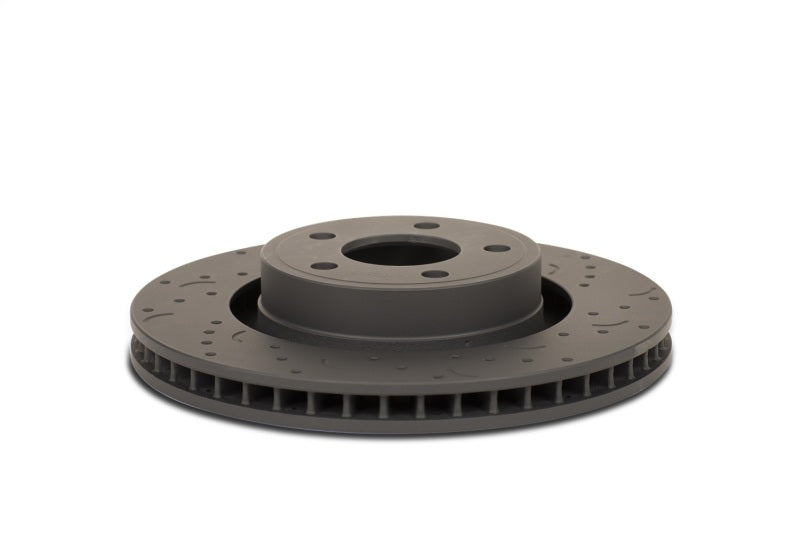 Hawk Talon 2005 Saab 9-2X Aero Drilled and Slotted Front Brake Rotor Set | HTC5339