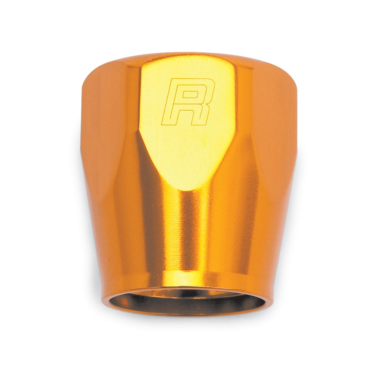 615524 | HOSE END SOCKET -6 AN POLISHED & ORANGE ANODIZED (QTY OF 2)