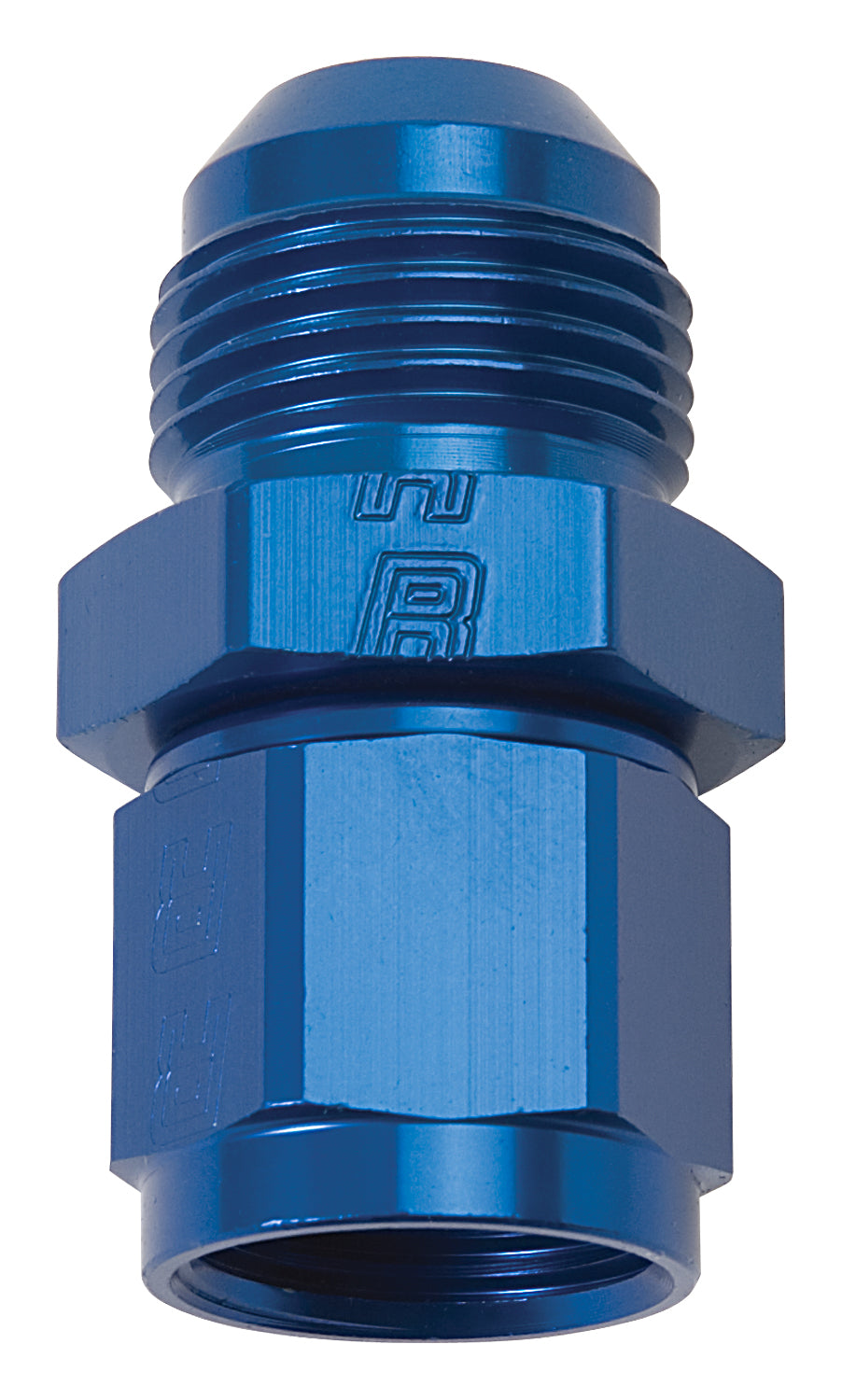 659970 | FITTING FLARE EXPANDER #8 AN FEMALE TO #10 AN MALE BLUE ANODIZED FINISH