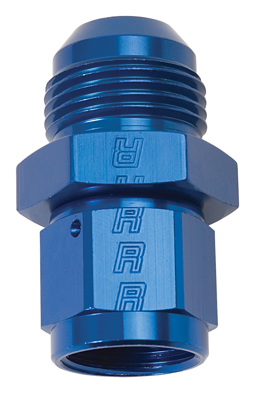 659980 | FITTING FLARE EXPANDER #10 AN FEMALE TO #12 AN MALE BLUE ANODIZED FINISH